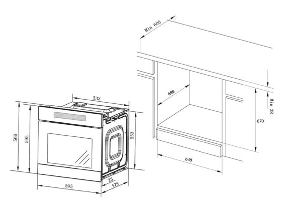 Lò nướng SPELIER SPB 868 IT âm tủ (1)