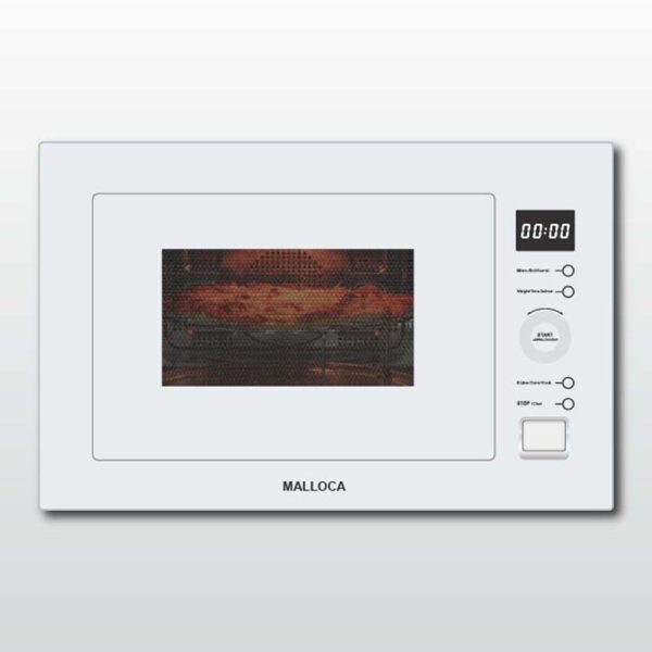 Lò vi sóng MALLOCA MW-927BG TRẮNG âm tủ (1)