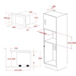 Lò vi sóng có nướng TEKA ML 8200 BIS BK âm tủ (1)