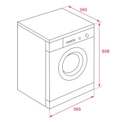 Máy giặt kết hợp sấy TEKA TKD 1510 WD EU 1