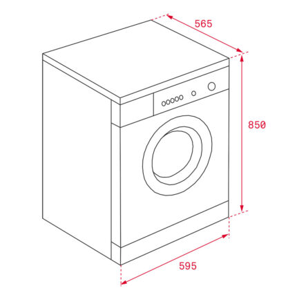 Máy giặt kết hợp sấy TEKA TKD 1510 WD EU 1