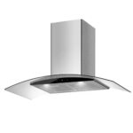 Máy hút mùi BAUER BC70EC 70 kính cong