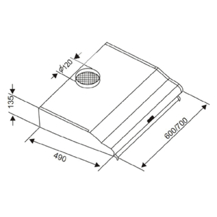 Máy hút mùi CANZY CZ CO 60I 60cm cổ điển