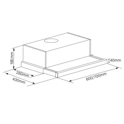 Máy hút mùi FANDI FD-60MSB FD-70MSB 60cm 70cm âm tủ (1)
