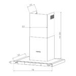 Máy hút mùi FANDI FD-EAH70 70cm chữ t (2)