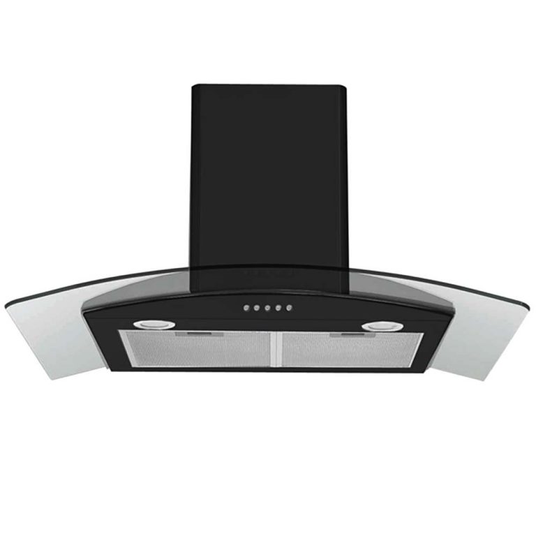 Máy hút mùi FASTER FS 3388 70B FS 3388 90B 70cm 90cm kính cong (1)