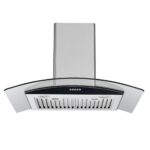 Máy hút mùi FASTER FS 3570BL FS 3590BL 70cm 90cm kính cong (1)