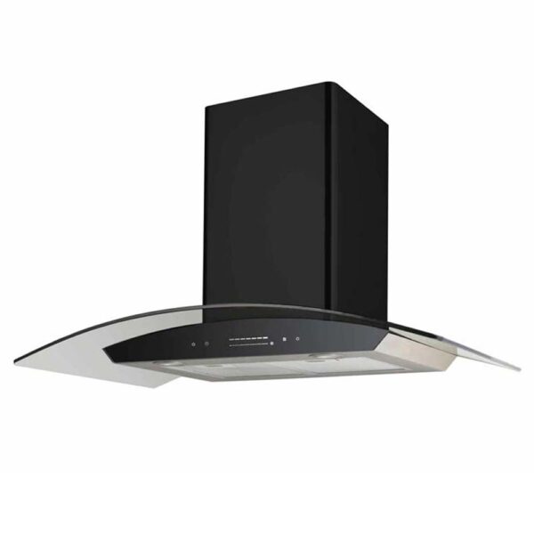 Máy hút mùi FEUER H38B 70cm 90cm kính cong (1)