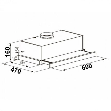 Máy hút mùi FEUER KB60 60cm âm tủ (2)