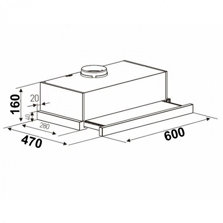 Máy hút mùi FEUER KB60 60cm âm tủ (2)