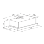 Máy hút mùi KOCHER K-6270BL 70cm âm tủ