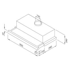 Máy hút mùi MALLOCA H204.6 60cm âm tủ (1)