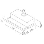 Máy hút mùi MALLOCA H204.7 70cm âm tủ (1)