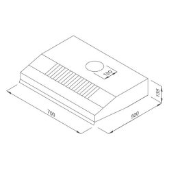 Máy hút mùi MALLOCA H322.7 NEW 70cm cổ điển (1)