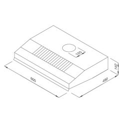 Máy hút mùi MALLOCA H342.6 NEW 60cm cổ điển (1)