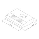 Máy hút mùi MALLOCA H342.7 NEW 70cm cổ điển (1)