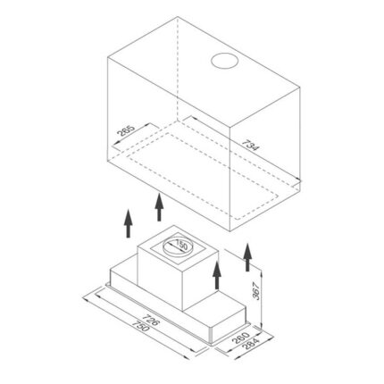 Máy hút mùi MALLOCA HJ-168 80cm âm tủ (1)