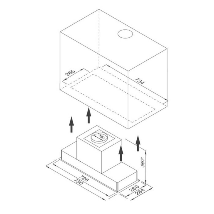 Máy hút mùi MALLOCA HJ-168 80cm âm tủ (1)