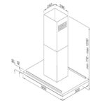 Máy hút mùi MALLOCA JOINT-I900A 90cm độc lập chữ t (1)
