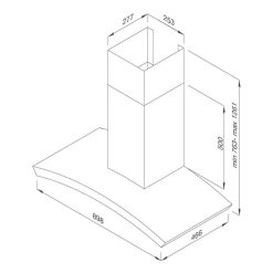 Máy hút mùi MALLOCA K90S 90cm chữ t (1)