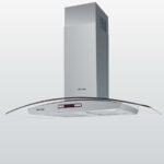 Máy hút mùi MALLOCA MC 9077 LCD 90cm kính cong