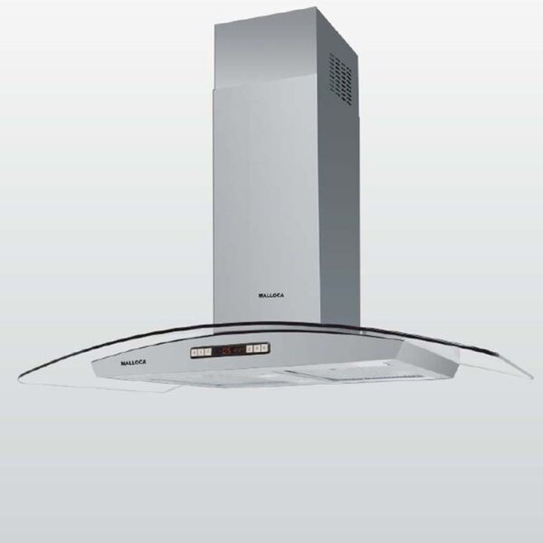 Máy hút mùi MALLOCA MC 9077 LCD 90cm kính cong