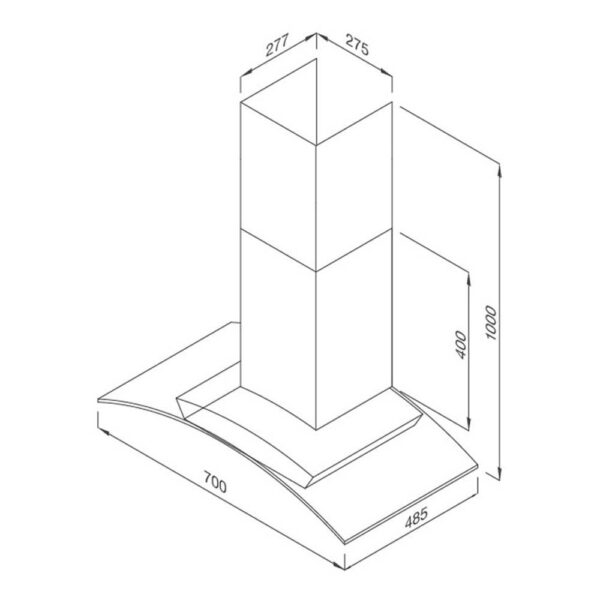 Máy hút mùi MALLOCA MC 9078-700 70cm kính cong (1)