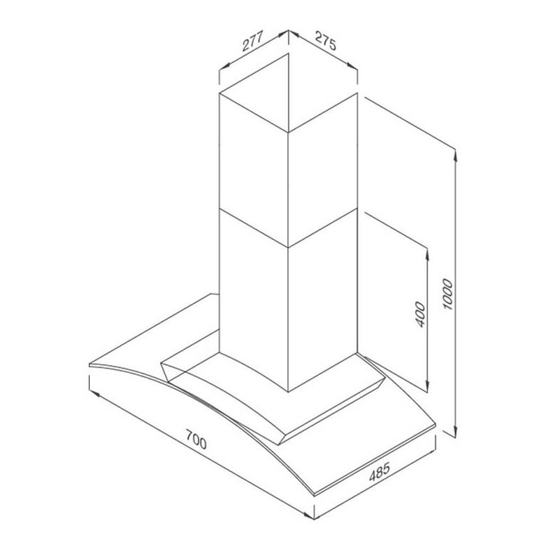 Máy hút mùi MALLOCA MC 9078-700 70cm kính cong (1)