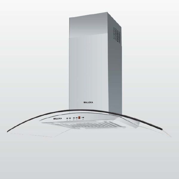 Máy hút mùi MALLOCA MC 9081 ISLAND NEW 90cm kính cong