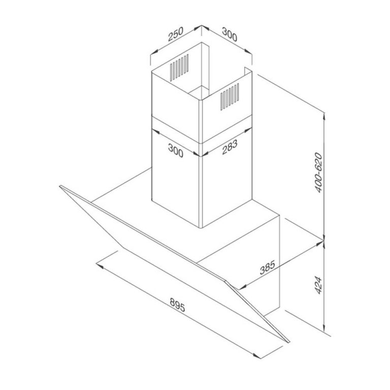 Máy hút mùi MALLOCA MC 9086HS 90cm kính vát (1)