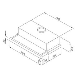 Máy hút mùi MALLOCA MH 70BTC 70cm âm tủ (1)