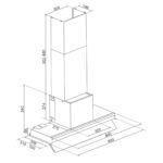 Máy hút mùi MALLOCA SPACE MH 900SP 90cm âm tủ (1)