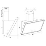 Máy hút mùi MALLOCA TIME K-153MB 80cm kính vát (1)