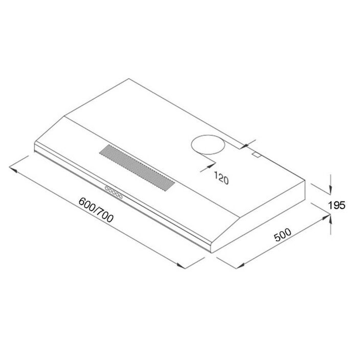 Máy hút mùi SEVILLA SV-270WR 70cm cổ điển (1)