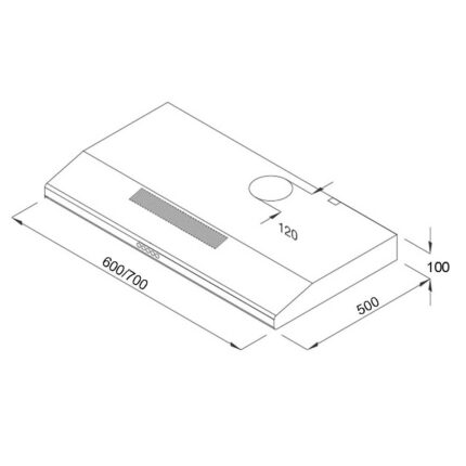 Máy hút mùi SEVILLA SV-S60 BLACK SV-S70 BLACK 60cm 70cm cổ điển (1)