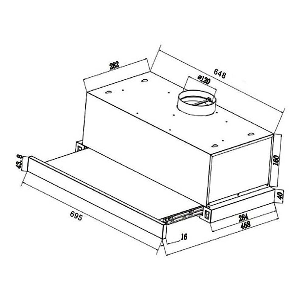 Máy hút mùi SEVILLA SV-S600 SV-S700 60cm 70cm âm tủ (2)