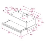 Máy hút mùi TEKA CNL 6415 BK âm tủ