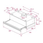 Máy hút mùi TEKA CNL 6415 âm tủ