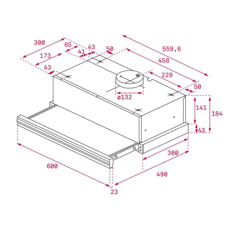 Máy hút mùi TEKA CNL 6415 âm tủ