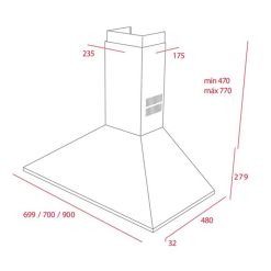 Máy hút mùi TEKA DBB 60 chữ t