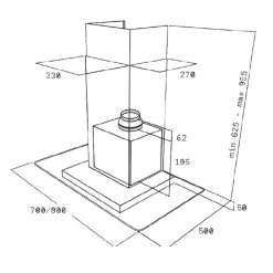 Máy hút mùi TEKA DG 780 độc lập (2)