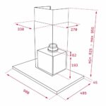 Máy hút mùi TEKA DPL 986 T chữ t