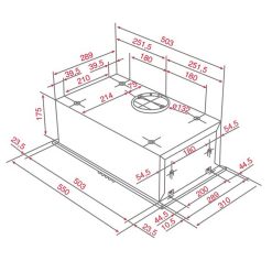 Máy hút mùi TEKA GFH 55 âm tủ (1)