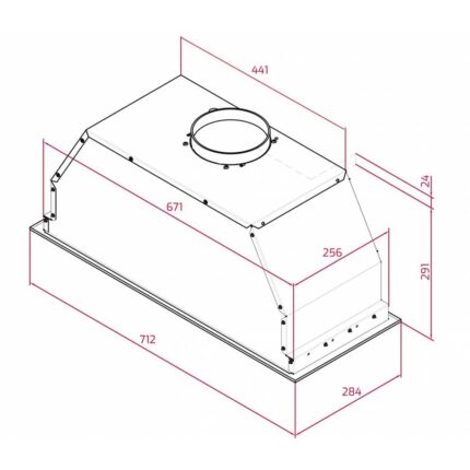 Máy hút mùi TEKA GFL 77650 âm tủ