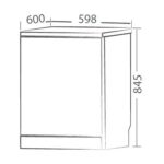 Máy rửa bát CANZY DSW809EU SERI 8 âm tủ