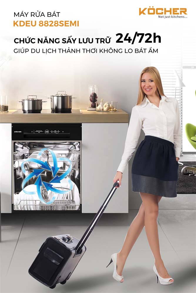 Máy rửa bát KOCHER KDEU 8828 SEMI độc lập (1)