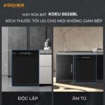 Máy rửa bát KOCHER KDEU 8828BL độc lập - Ảnh 4