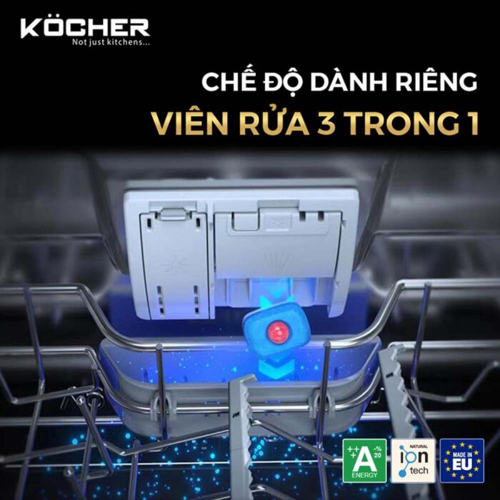 Máy rửa bát KOCHER KDEU-8866S8 độc lập (1)