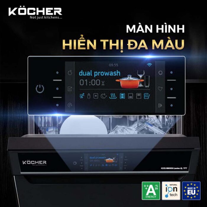 Máy rửa bát KOCHER KDEU-8866S8 độc lập (1)