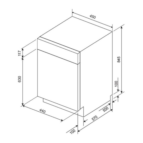 Máy rửa bát MALLOCA MDW10-BS08FS độc lập (1)